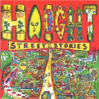 Cover of Haight Street Stories. Link to the Haight Street Stories flipbook page.
